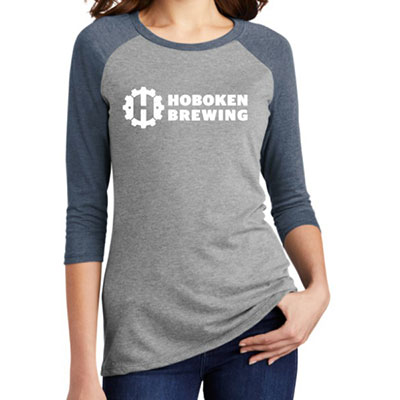 Hoboken Brewing Women's Raglan Tee